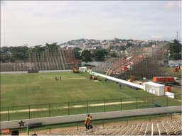Arena Botafogo está em fase final