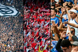 Corinthians, Inter e Cruzeiro