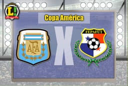 Apresentação Argentina x Panamá Copa América