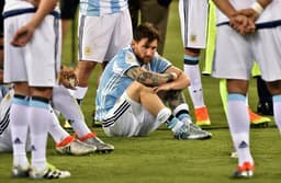 Messi vive a sina de não ter conquistado ainda nenhum título pela seleção argentina