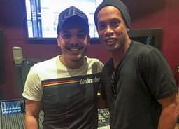 Ronaldinho e Wesley Safadão