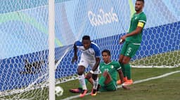 As imagens da vitória de Honduras sobre a &nbsp;Argélia