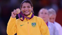 2012 (Londres-GBR): 16  Sarah Menezes(-48kg, ouro)