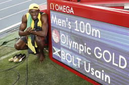 Bolt e seu jeito brincalhão para comemorar o ouro no Rio de Janeiro