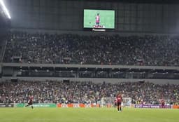 GALERIA: A torcida do Palmeiras na Arena da Baixada