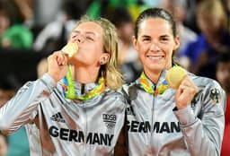 Laura Ludwig e Kira Walkenhorst levaram o ouro
