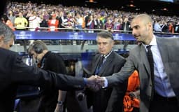 Veja imagens de Mourinho e Guardiola