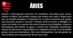 Áries / Flamengo