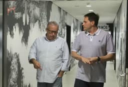 Roberto de Andrade e Eduardo Ferreira juntos