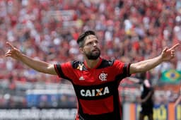 Diego vem sendo um dos destaques do Flamengo no Brasileiro