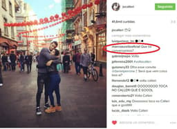Calleri e Marco Aurélio Cunha no Instagram