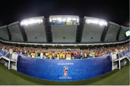Arena das Dunas deve ser o palco da estreia do Vasco na Copa do Brasil. Veja a seguir imagens do último jogo no torneio