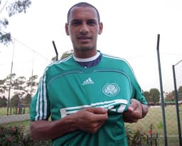 Marcelo Costa foi reforço do Palmeiras em 2006&nbsp;