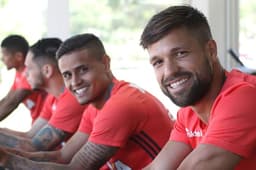 Desde que chegou, Diego só perdeu uma vez com a camisa do Flamengo