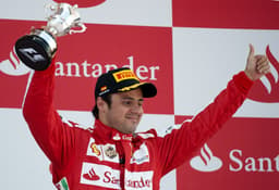 Massa fez sua última temporada pela Ferrari em 2013, quando acabou em 8º (Foto: TOM GANDOLFINI /AFP)