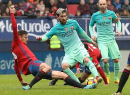 Messi - Osasuna x Barcelona