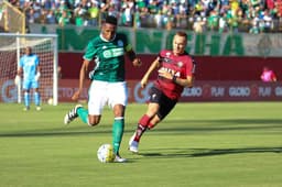 Palmeiras venceu o Vitória por 2 a 1, no Barradão, no último encontro entre os clubes. Foi pelo Brasileirão 2016