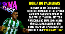 A novela entre Borja e Palmeiras