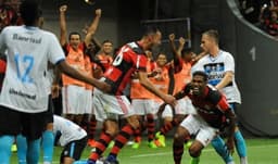 Flamengo venceu o Grêmio por 2 a 0&nbsp;