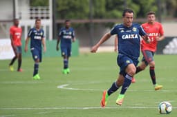 Damião em treino do Flamengo (Gilvan de Souza / Flamengo)