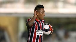Cueva tem nove gols e oito assistências em 32 partidas pelo São Paulo