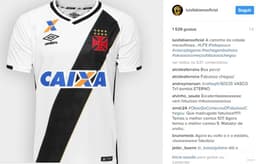 Luis Fabiano postou foto da camisa do Vasco e diz que está a caminho do Rio. Veja a seguir fotos do atacante