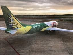 Novo avião da Seleção Brasileira foi apresentado nesta sexta