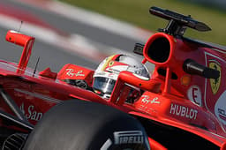 Sebastian Vettel (Ferrari) - Testes Barcelona