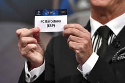 Sorteio da Liga dos Campeões - Barcelona