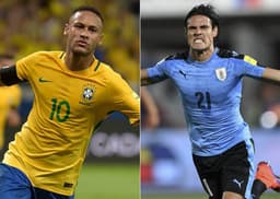 Neymar e Cavani voltam a se enfrentar nesta quinta: confira imagens dos oito encontros
