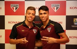 Lucas Fernandes (16 jogos) e Luiz Araújo (46 jogos) foram promovidos em 2016