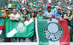 Palmeiras 2x2 Audax: torcida compareceu em bom número