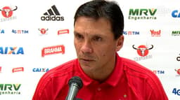 Zé Ricardo coletiva do Flamengo