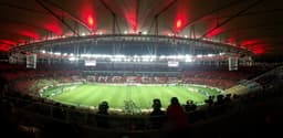 Frase 'seremos campeões' foi formada pelos torcedores do Flamengo no Maracanã