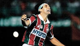 Renato Gaúcho - com camisa do Fluminense em 1995