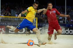 Beach Soccer - Invicto há 29 jogos, Brasil enfrenta Taiti abrindo caminhada rumo ao pentacampeonato