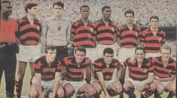 O Flamengo foi campeão carioca de 1963 no Maracanã