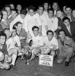 O timaço do fim da década de 50 foi responsável por fazer o Real Madrid conquistar as cinco primeiras edições da Champions League.