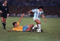 A cidade brasileira que mais recebeu o clássico foi o Rio de Janeiro, com 21 encontros. Na foto, o jogo pela Copa América de 1989, quando o Brasil venceu por 2 a 0