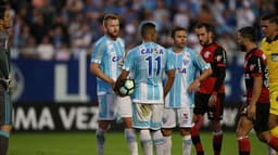 Confusão no jogo entre Avaí e Flamengo