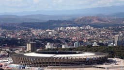 Mineirão reformado para a Copa do Mundo de 2014