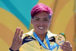Ana Marcela Cunha, da Unisanta, conquista tricampeonato inédito no Mundial de Esportes Aquáticos