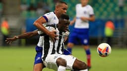 Último confronto: Santos 2 x 2 Bahia (23/01/2016) em um amistoso na&nbsp;Arena Fonte Nova