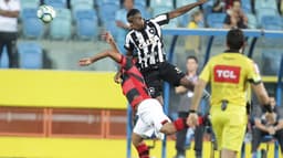 Atlético-GO e Botafogo empataram por 1 a 1, no Serra Dourada