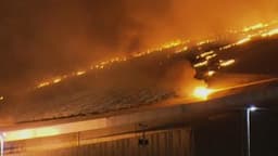 Incêndio no Velódromo do Parque Olímpico