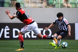 Atlético-MG 2 x 0 Flamengo: as imagens do Horto