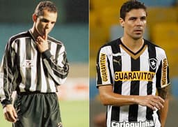 Montagem - Sando e Bolivar - Botafogo