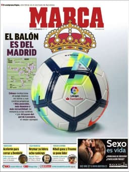 Capa do Jornal Marca