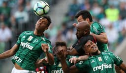 Palmeiras 0 x 1 Atlético-PR: gol de Thiago Heleno saiu em cobrança de escanteio