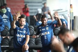 Jogadores do Flamengo estão confiantes para a decisão